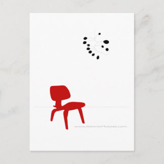 Mid Century Modern Love Briefkaart