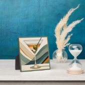 Mid Century Modern Martini Cocktail Hour Fotoplaat (Insitu)