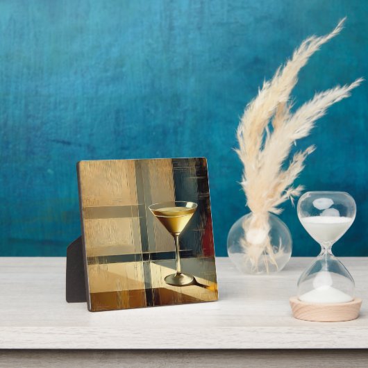 Mid Century Modern Martini in a Moonbeam Fotoplaat (Insitu)