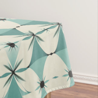 Mid Century Modern MCM Atomic Vintage uit de jaren Tafelkleed