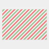 Mid Century Modern Merry Kerstmis Inpakpapier Vel (Voorkant 3)