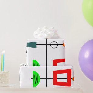 Mid Century Modern Mobile Cadeaupapier