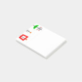 Mid Century Modern Mobile Post-it® Notes (Schuin)