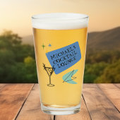 Mid Century Modern Neon Cocktail Lounge Naam Glas