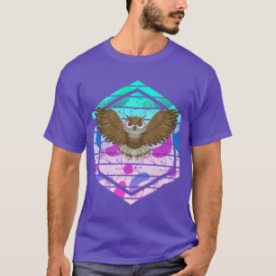 Mid Century Modern Owl T-shirt