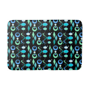 Mid Century Modern Patroon Badmat