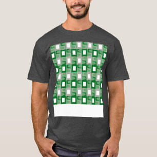 Mid Century Modern Patroon T-shirt