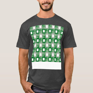 Mid Century Modern Patroon T-shirt
