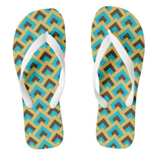 MID CENTURY MODERN Patroonpatroon Teenslippers