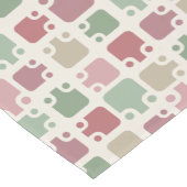 Mid Century Modern Pattern Christmas Korte Tafelloper (Hoek)