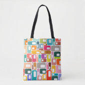Mid-Century Modern Pattern Draagtas (Voorkant)