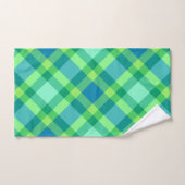 Mid-Century Modern Pset, Jade Green en Turquoise Bad Handdoek (Handdoek)