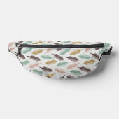 Mid-Century Modern Retro Feathers Fanny Pack (Poser)