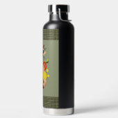 Mid-Century Modern Siamese kat Waterfles (Links)