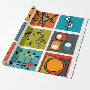 Mid-Century Modern Smorgasbord Cadeaupapier