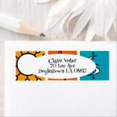 Mid-Century Modern Smorgasbord Etiket (Insitu)