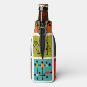 Mid-Century Modern Smorgasbord Flesjeskoeler (Fles Achterkant)