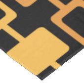 Mid Century Modern Square Columns Oranje Tafelkleed (Gekanteld)