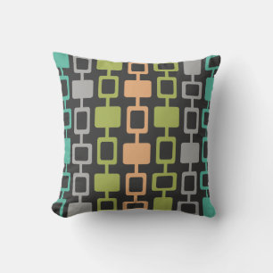 Mid Century Modern Square Kolommen Kussen