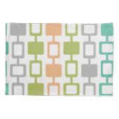 Mid Century Modern Square Kolommen Kussensloop (Achterkant)