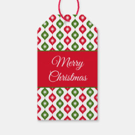 Mid century modern star retro Christmas ornament Cadeaulabel