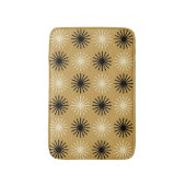 Mid Century Modern Starburst Pattern Badmat (Voorkant Verticaal)