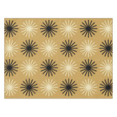Mid Century Modern Starburst Pattern Tafelkleed (Voorkant (Horizontaal))