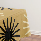 Mid Century Modern Starburst Pattern Tafelkleed (Voorbeeld)