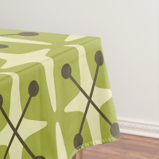 Mid Century Modern Starburst Pattern Tafelkleed (Voorbeeld)