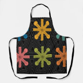 Mid-Century Modern Starburst Quilt Schort (Voorkant)