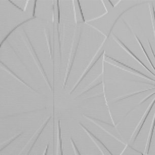 Mid Century Modern Starbursts Grijs "Textuur" Behang