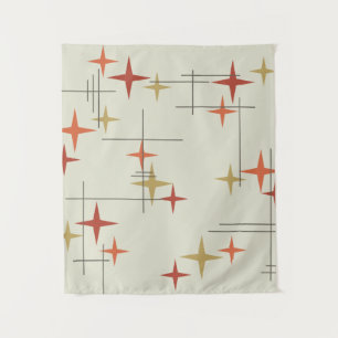 Mid Century Modern Stars Wandkleed