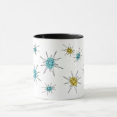 Mid Century Modern stijl, Atomic Starburst Mok (Midden)