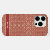 Mid-Century Modern Stijlvol Case-Mate iPhone Case (Achterkant (horizontaal))