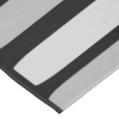 Mid Century Modern Stripes Black Tafelkleed (Gekanteld)