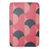 Mid-Century Modern Summer Sunset Badmat (Voorkant Verticaal)