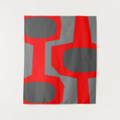 Mid Century Modern TAPESTRY WALL HANGING Wandkleed (Voorkant)