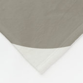 Mid-Century Modern Turmer Gunmetal en blauw Fleece Deken (Hoek)