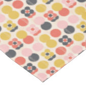 Mid-century modern ventilatorpatroon tafelkleed (Gekanteld)