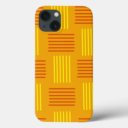 Mid-Century Modern Weave Case-Mate iPhone Case (Achterkant)