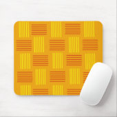 Mid-Century Modern Weave Muismat (Met muis)