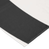 Mid Century Moderne Abstracte Arches zwart-wit Tafelkleed (Gekanteld)