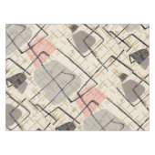 Mid Century Moderne Abstracte tablet Tafelkleed (Voorkant (Horizontaal))