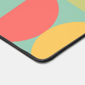 Mid Century Moderne Bitsweet moutarde et olive T (Coin)