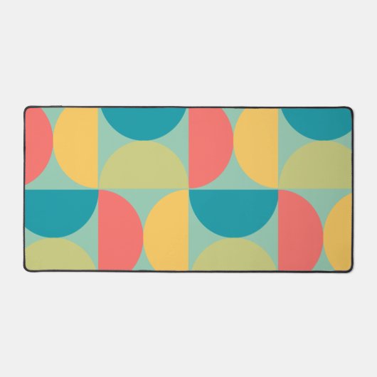 Mid Century Moderne Bitsweet moutarde et olive T (Recto)