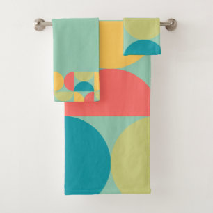 Mid Century Moderne Bitsweet moutarde et olive T