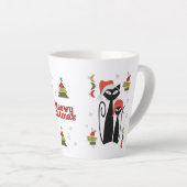 Mid Century Moderne Chat de Noël Mug MCM Meowy Cha (Angle droit)