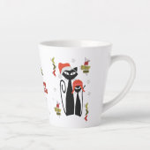 Mid Century Moderne Chat de Noël Mug MCM Meowy Cha (Droite)