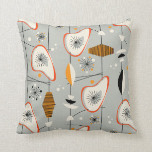 Mid Century Moderne Design Pillow Kussen