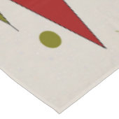 Mid-Century Moderne diamanten in het Rode Tafelkleed (Gekanteld)